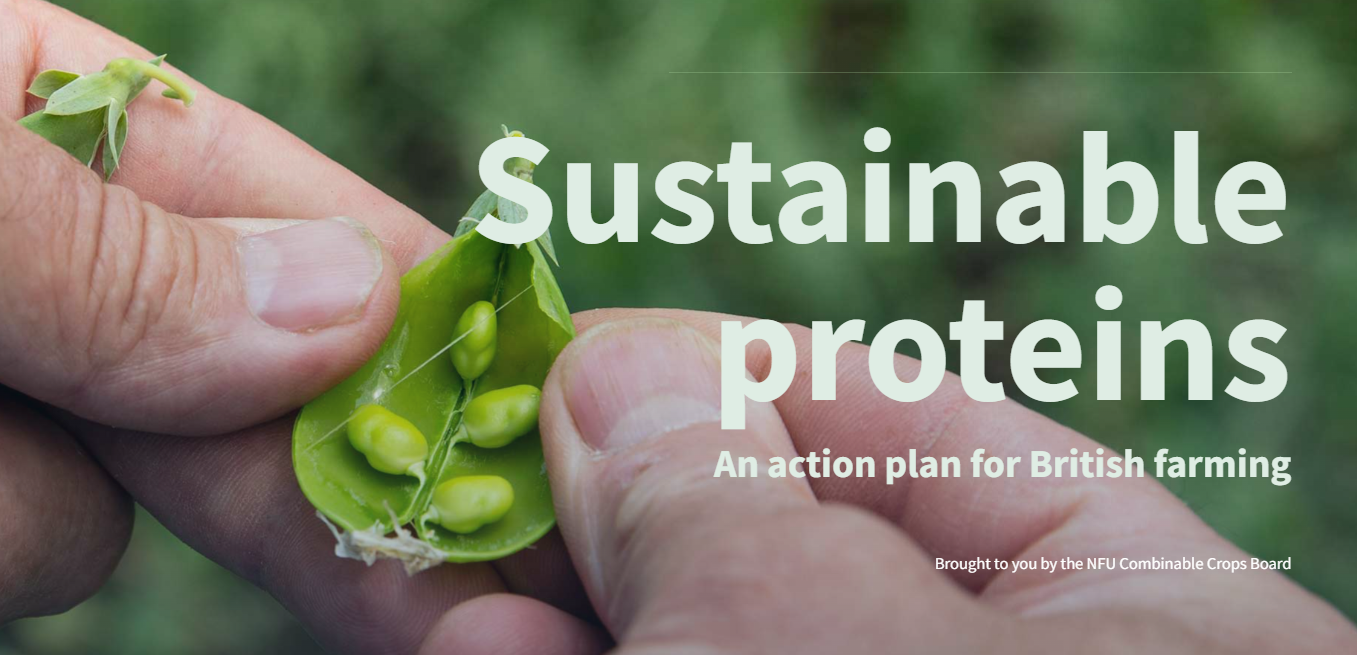 NFU's sustainable protein action